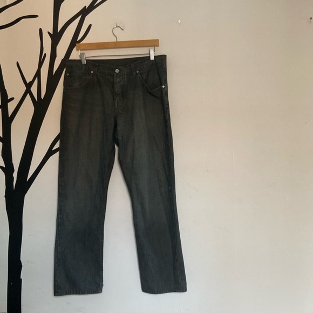 Joop! luxury jeans in washed denim with button fly closure